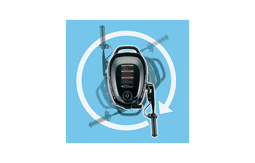 Suzuki  buitenboord motor 2.5pk - DF2.5 - Kortstaart - Zwart