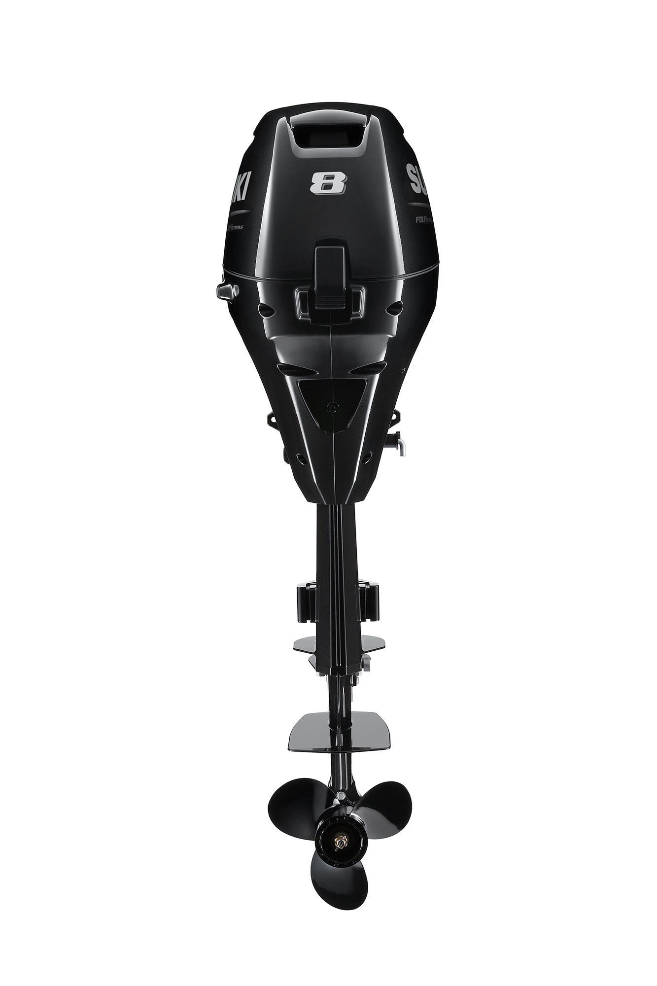 Suzuki buitenboordmotor 8 pk – DF8A -Langstaart – Zwart