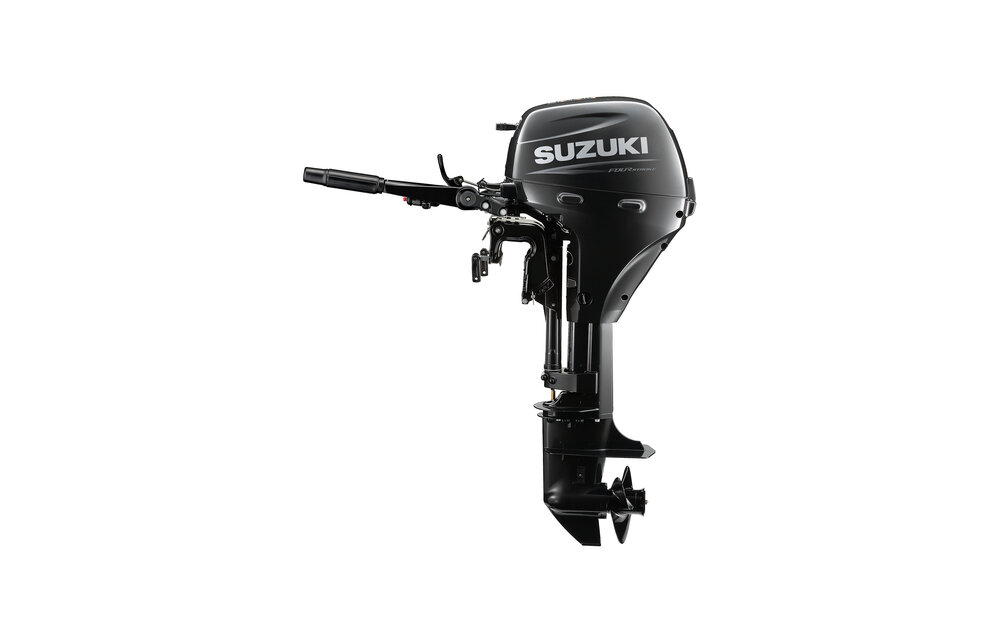 Suzuki buitenboordmotor 8 pk – DF8A -Langstaart – Zwart