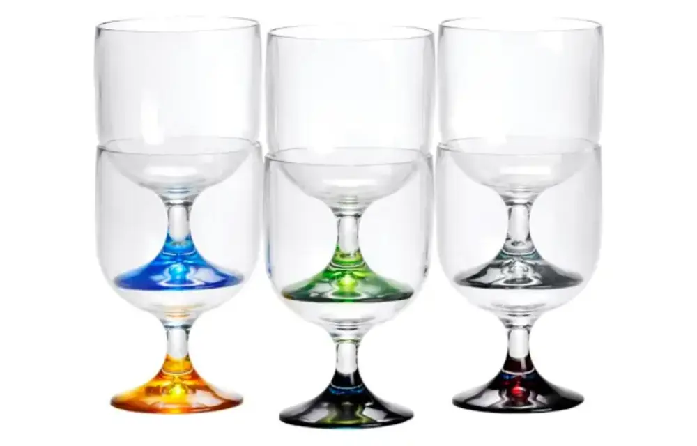 Party Colour Stapelbare wijnglazen- MS