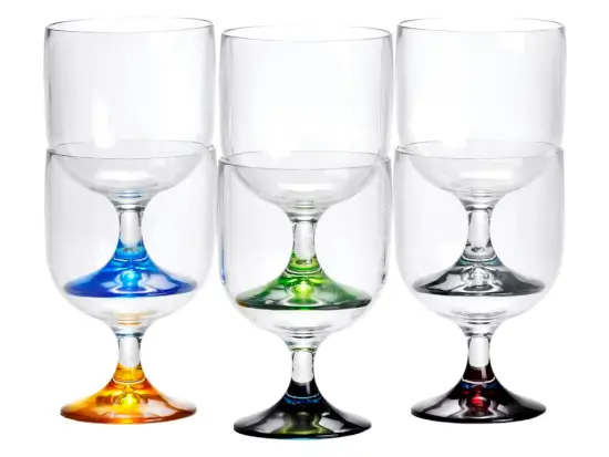 Party Colour Stapelbare wijnglazen- MS