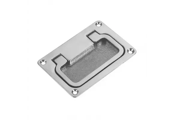 Luikringen in diverse maten - 92x63mm, chroom