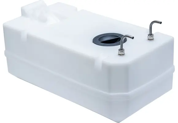 VETUS Dieselbrandstoftank incl. aansluitingen, 60 liter, 8 mm slang