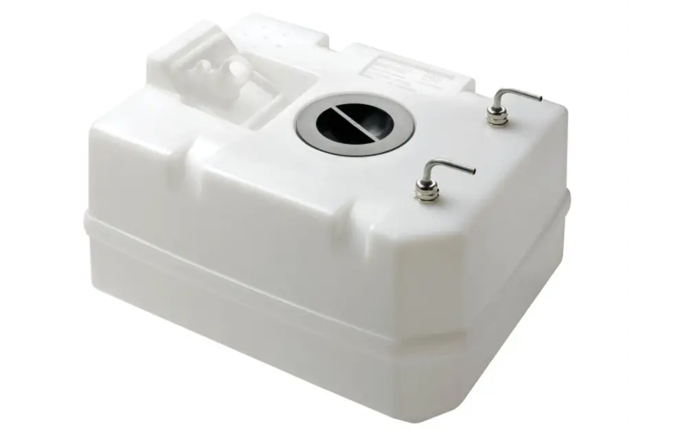 VETUS Dieselbrandstoftank incl. aansluitingen, 40 liter, 10 mm slang