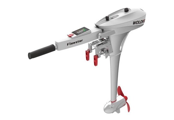 Wolong Elektrische buitenboord motor - Flowstar 1.5 langstaart
