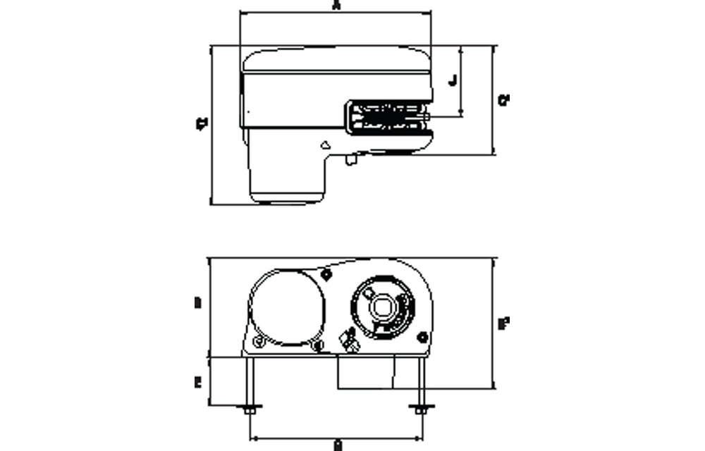 VETUS HRC-FF - horizontale ankerlier