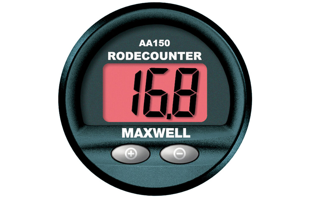VETUS MAXWELL AA150 paneelgemonteerde ketting-/lijnteller