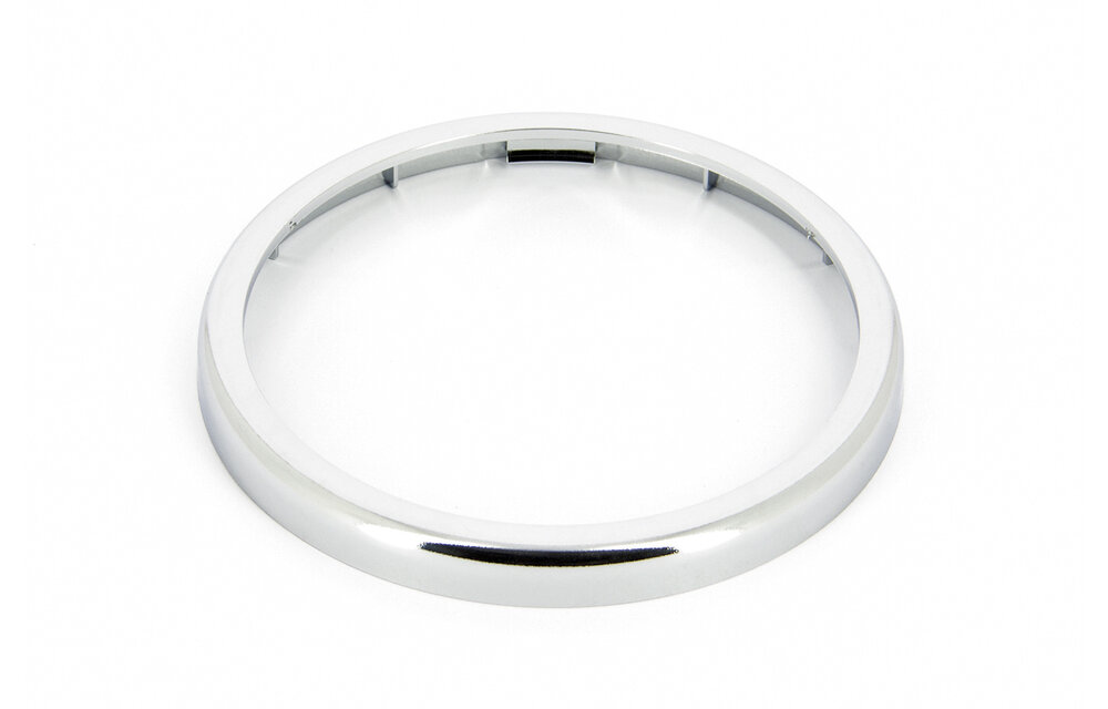 VETUS Ronde frontring 100mm laag, chroom
