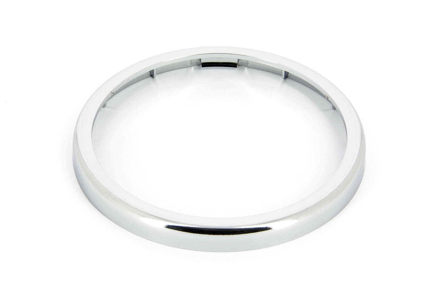VETUS Ronde frontring 100mm laag, chroom