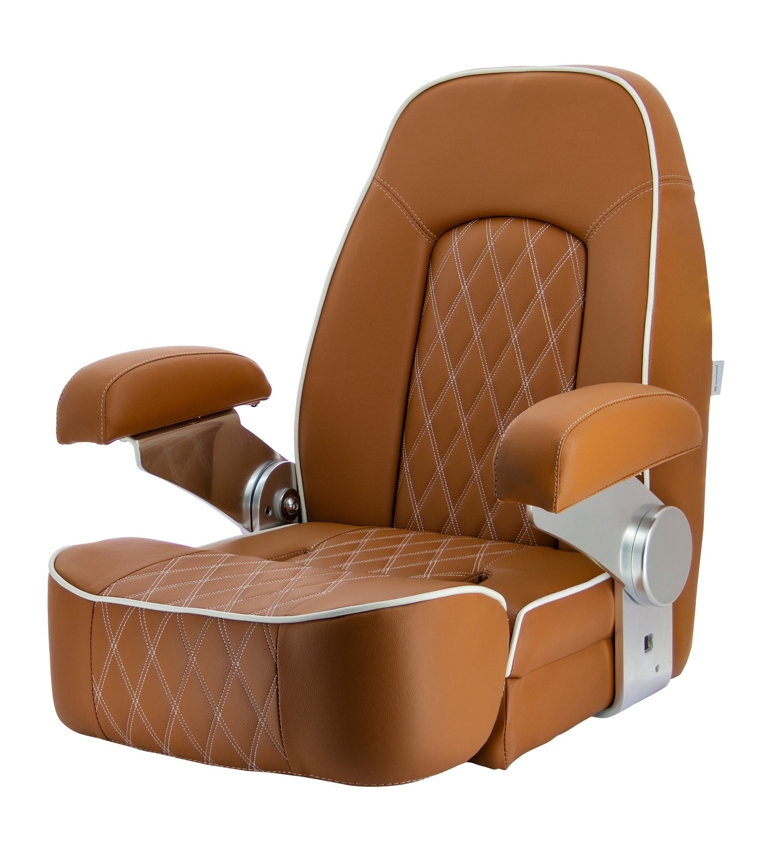 VETUS Stoel "Seaman", skai orange brown (cognac),