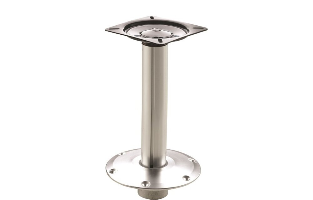 VETUS Pedestal fixed height poot Ø60 removable, swivel 3 degrees angled