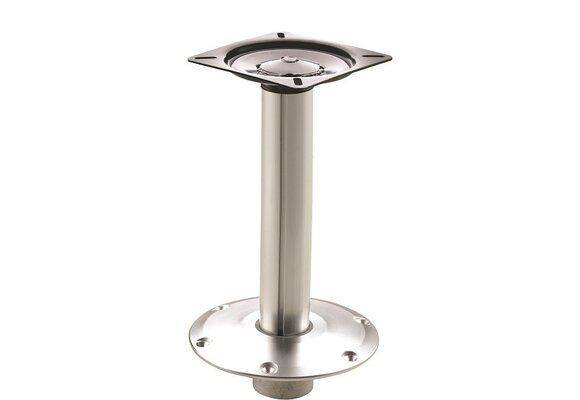 VETUS Pedestal fixed height poot Ø60 removable, swivel 3 degrees angled