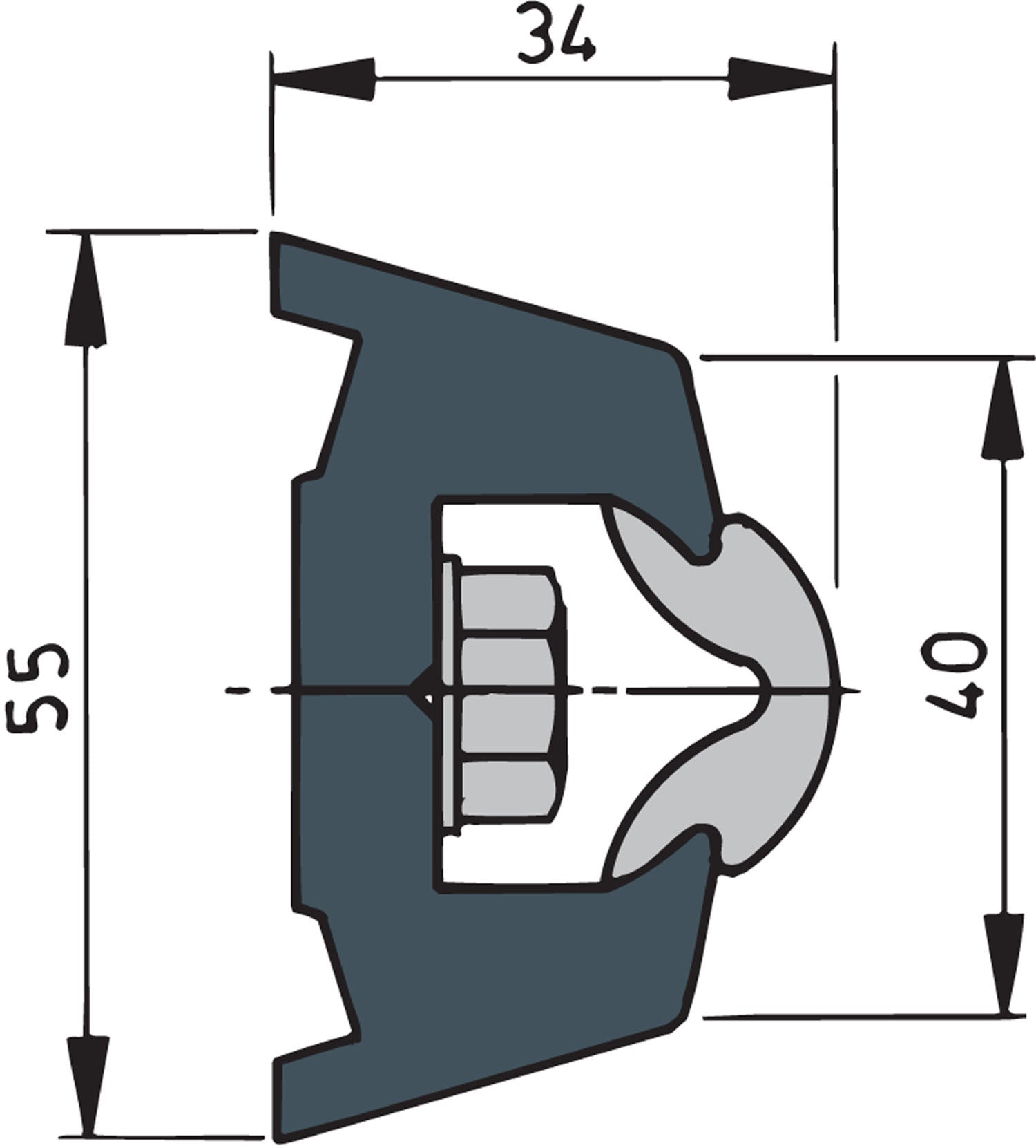VETUS Stootlijst TRAP5S