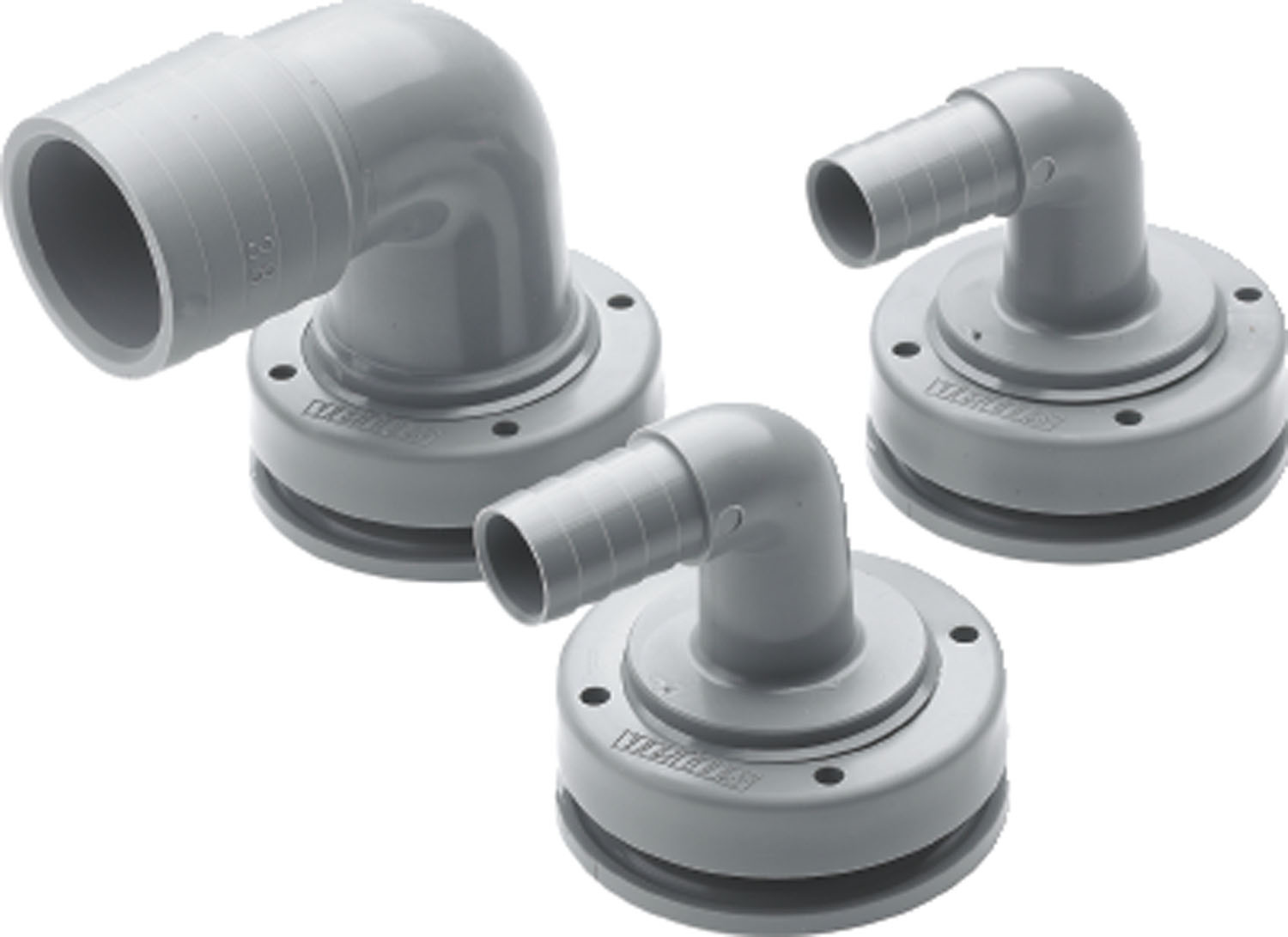 VETUS Slangaansluiting haaks t.b.v. flexibele tanks