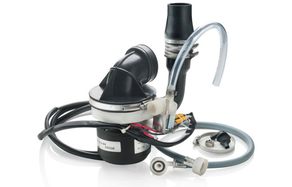 VETUS Set 12V motor + vermaler SMTO2S12/WCPS12V