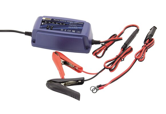 VETUS Accu lader 12V 5A 7 traps laad programma