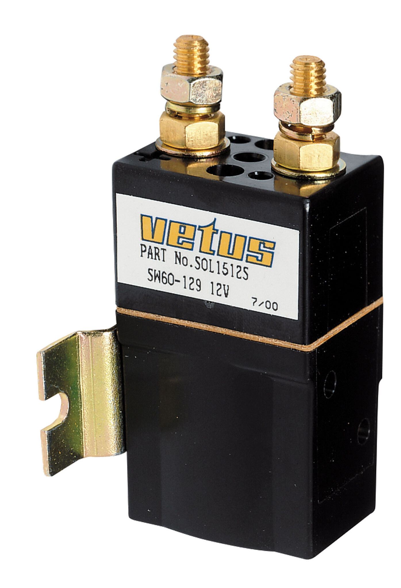VETUS Enkel relais, M8 terminals