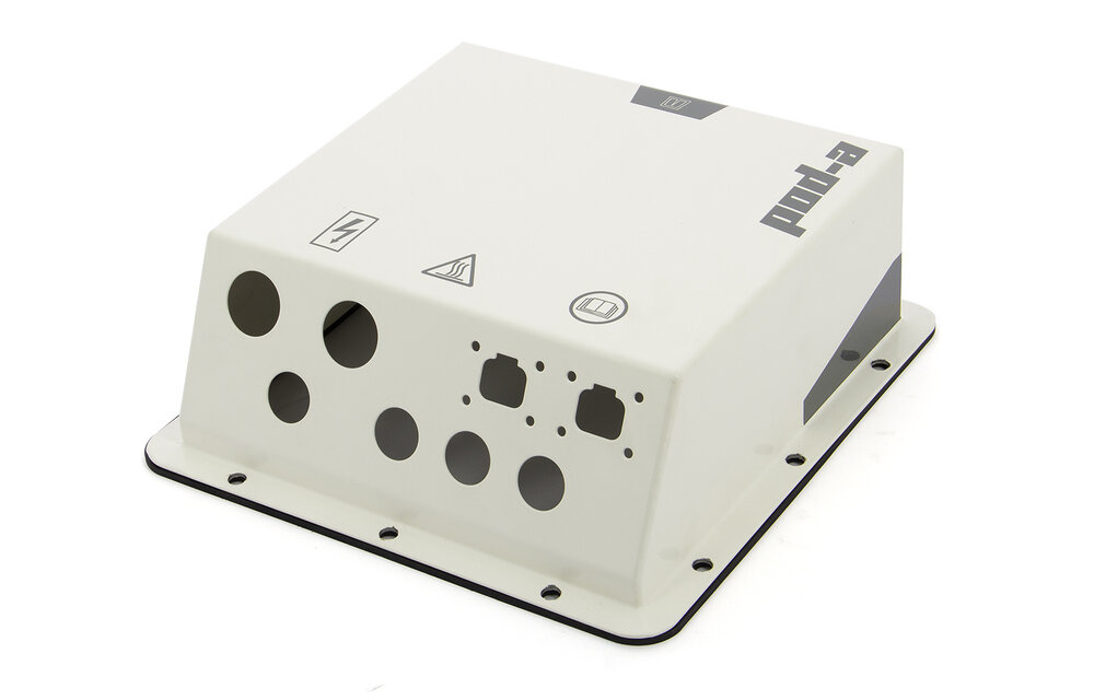 VETUS RVS gecoate deksel + pakking