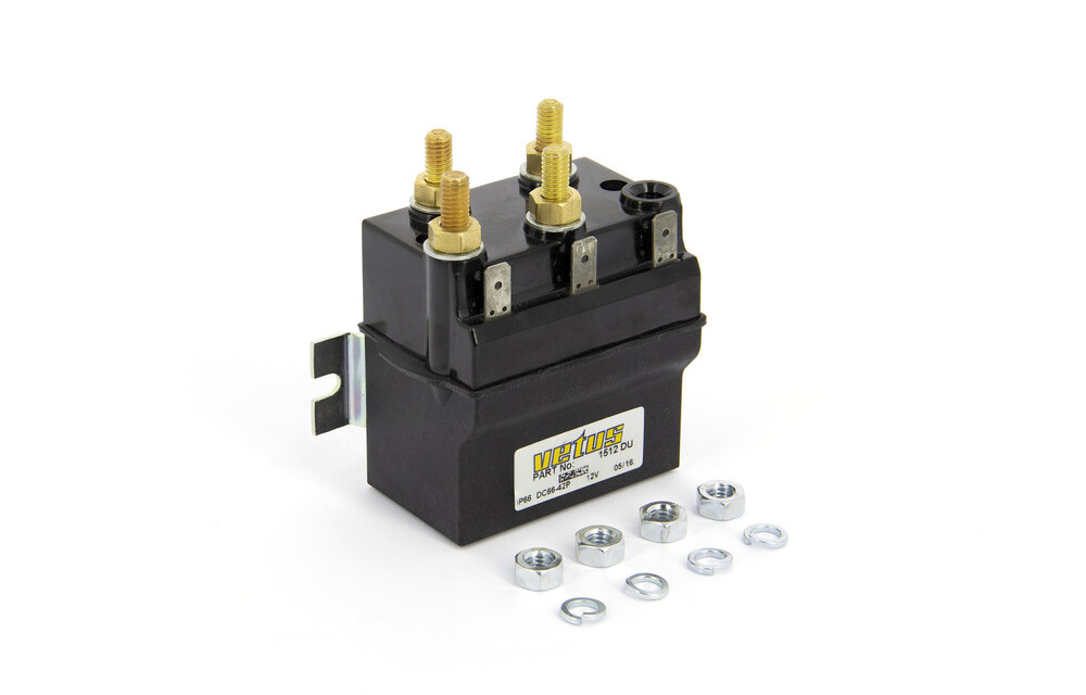 VETUS Dubbel relais, 12 Volt/1500 Watt, M6 terminals