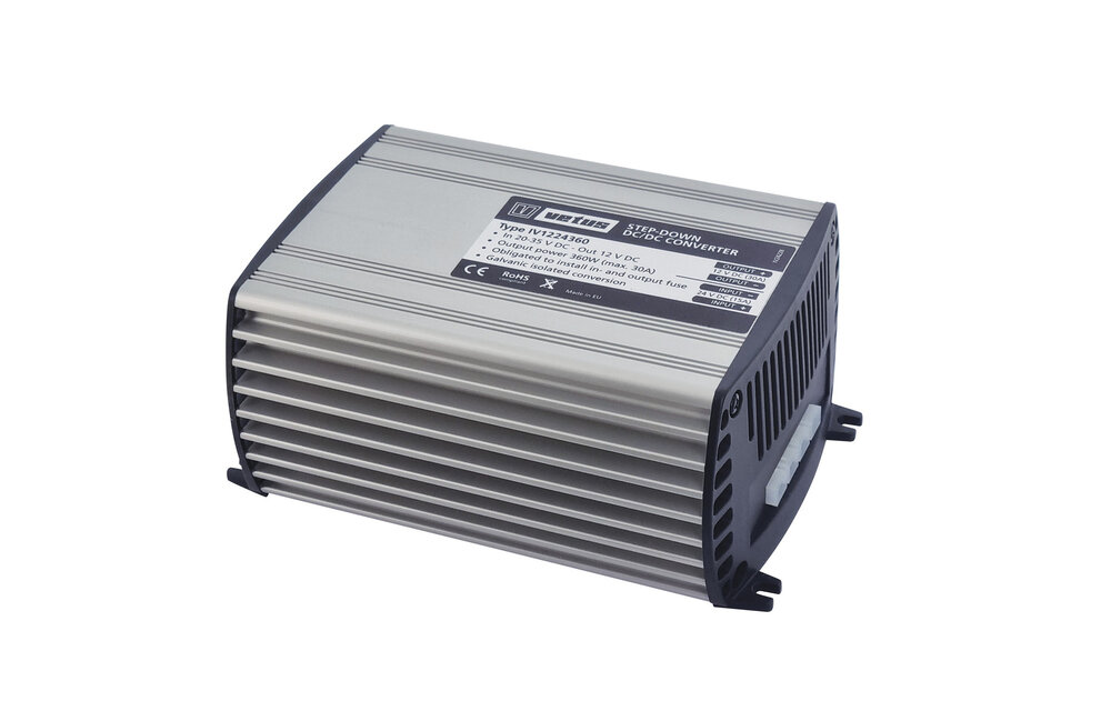 VETUS Omvormer 360W 12VDC -24VDC
