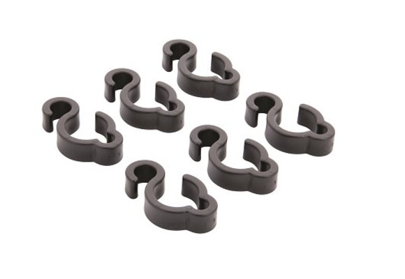 VETUS Rail clip walstroom 16A kabel (set van 6 stk)