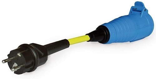 VETUS CEE-Schuko EURO adapter kabel 16A