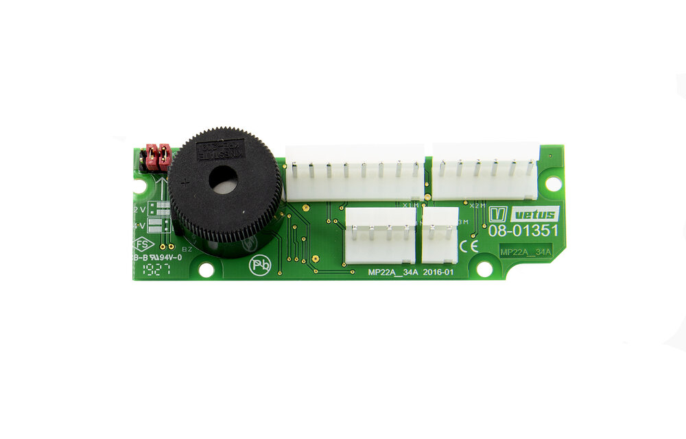 VETUS Print paneel MP22/34, inclusief LED's 12/24 volt