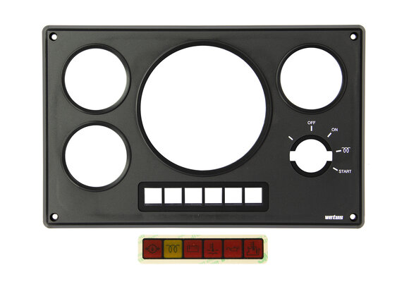 VETUS Paneelfront MP34 incl.folie