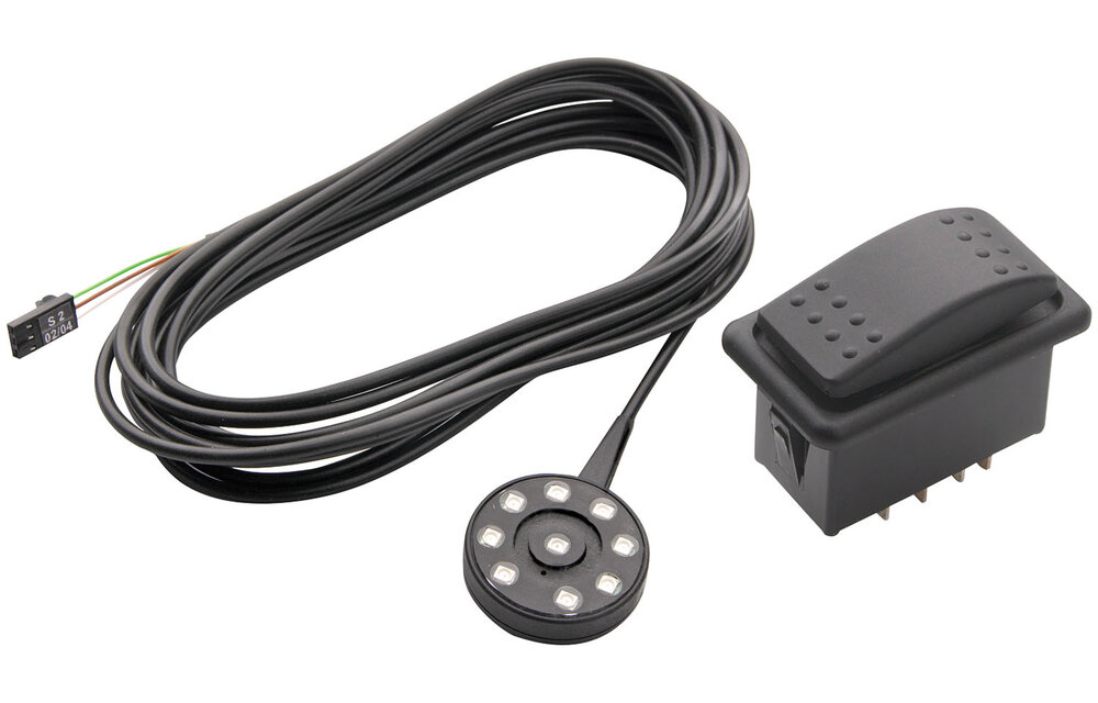 VETUS Regensensor incl. schakelaar, 12/24 Volt