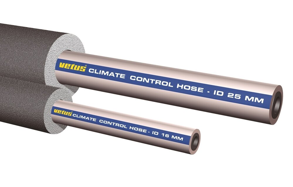 VETUS Slang voor vloeistoffen in gesloten verwarmings- en/of koelsystemen climate control p/m, rol 20mtr