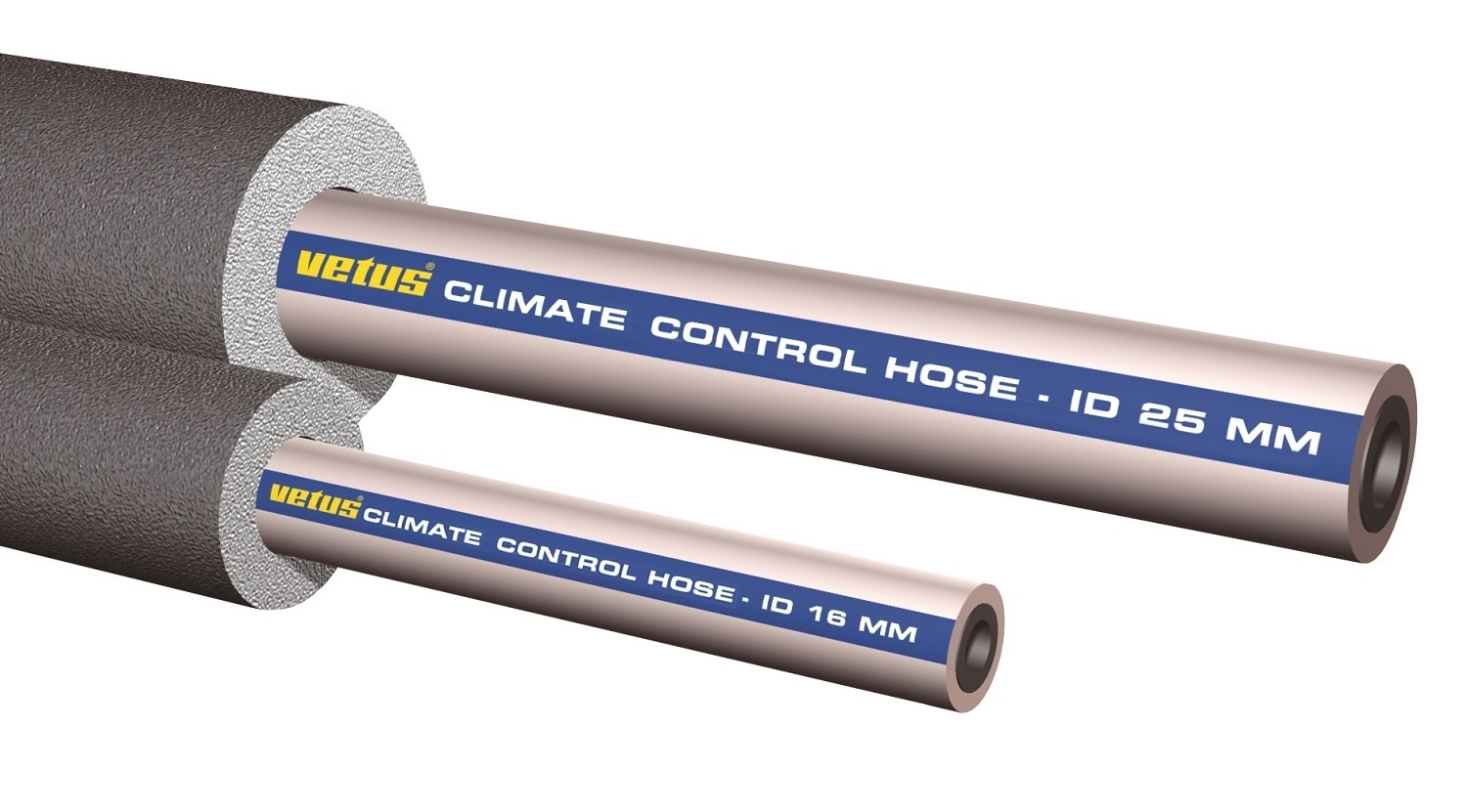 VETUS Slang voor vloeistoffen in gesloten verwarmings- en/of koelsystemen climate control p/m, rol 20mtr