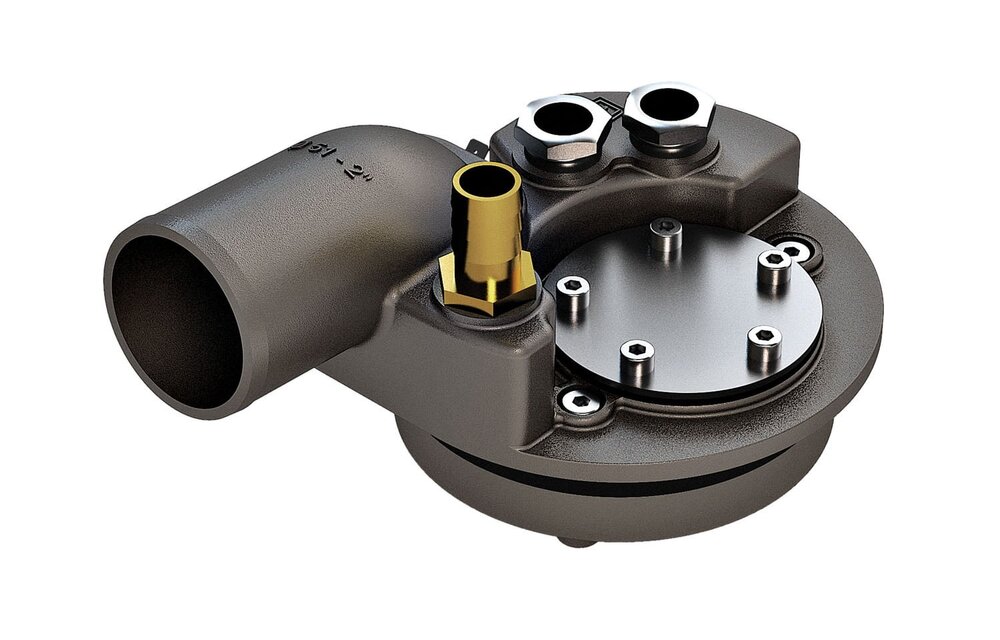 VETUS Brandstof-aansluitkit, vullen 51 mm, retour/aanzuigen 15 mm