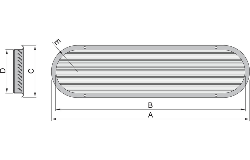 VETUS Ventilatiepoort, type SSV