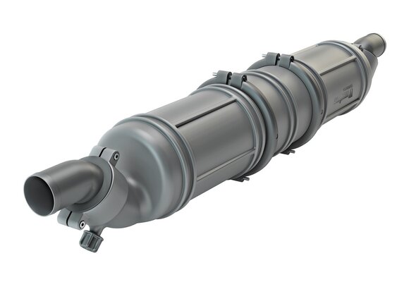 VETUS Driekamer waterlock / geluiddemper type NLP3, 50 mm