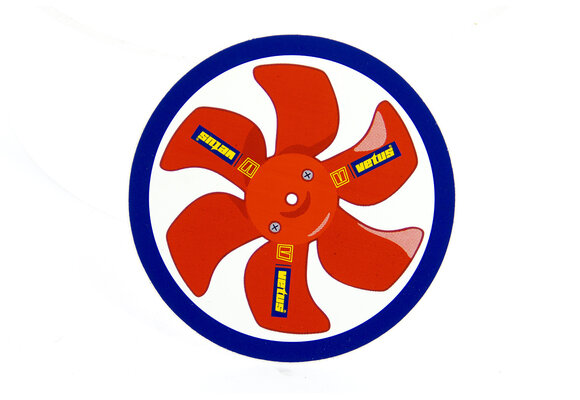 VETUS Sticker boegschroef symbool