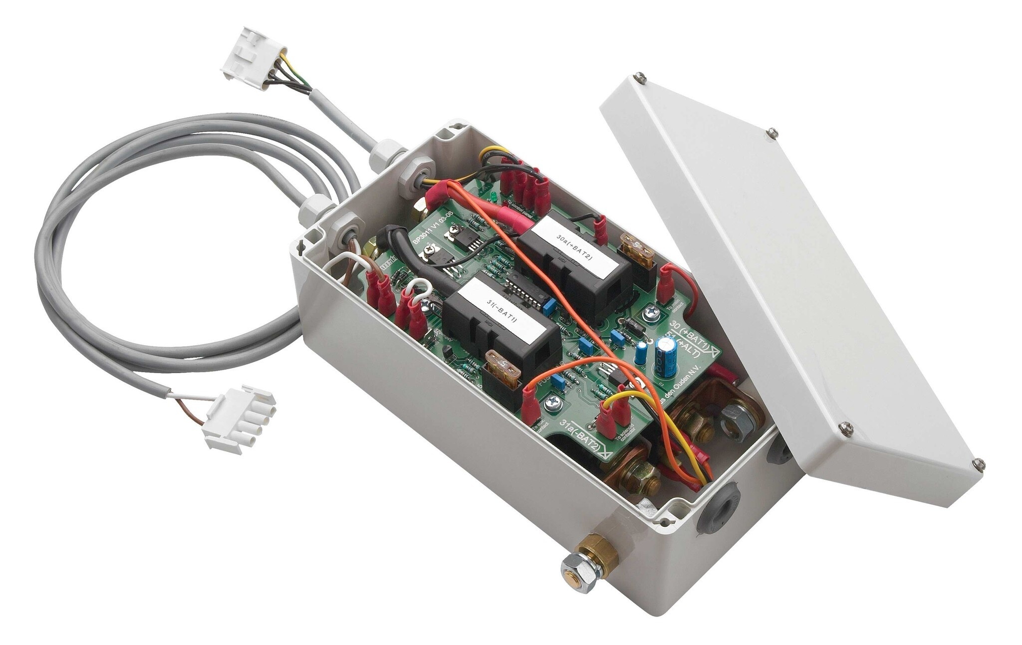 VETUS Serie/parallelschakelaar 12 -> 24 Volt voor boeg/hekschroeven