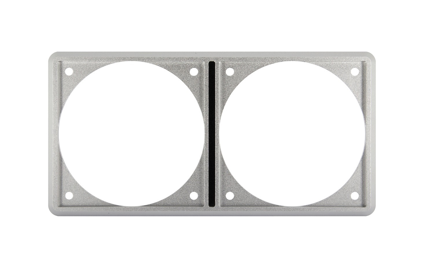 VETUS Alu uitbreidings frame 2 panelen, Ø75mm