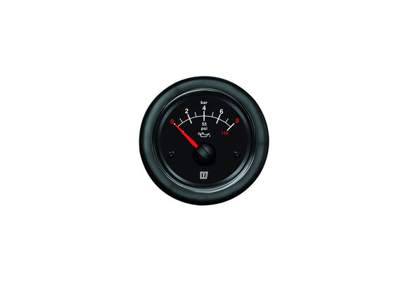VETUS Oliedrukmeter - Oliedruk meter 12/24 V (0-8 kg/cm2)