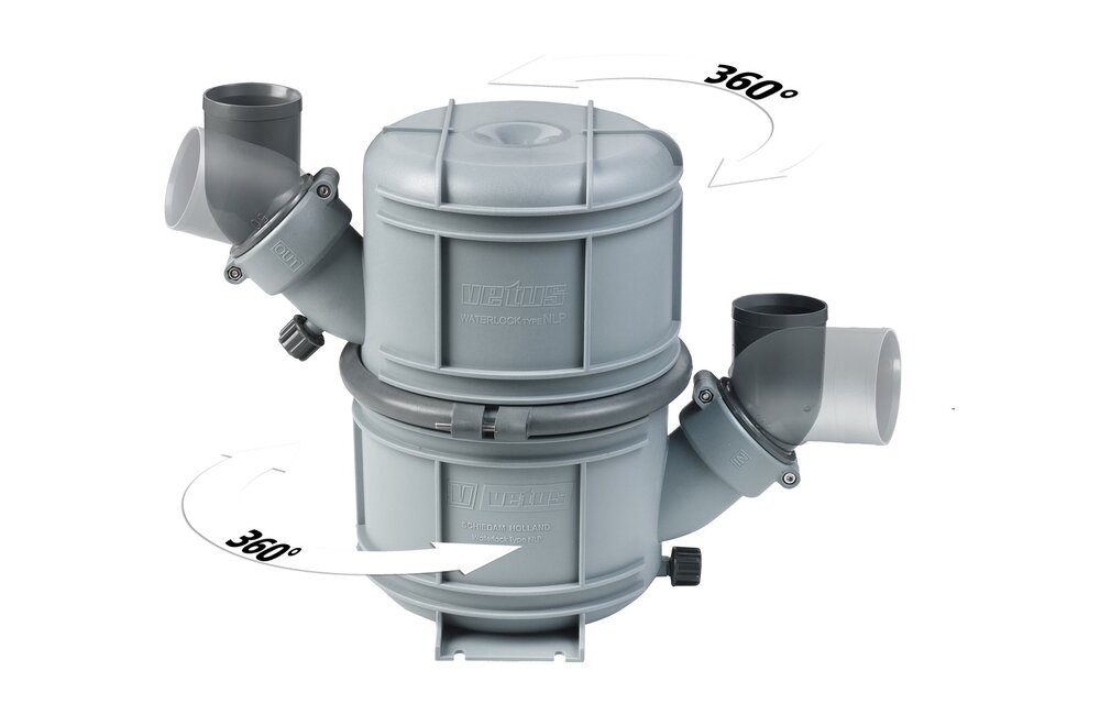 VETUS Waterlock/ geluiddemper type NLP