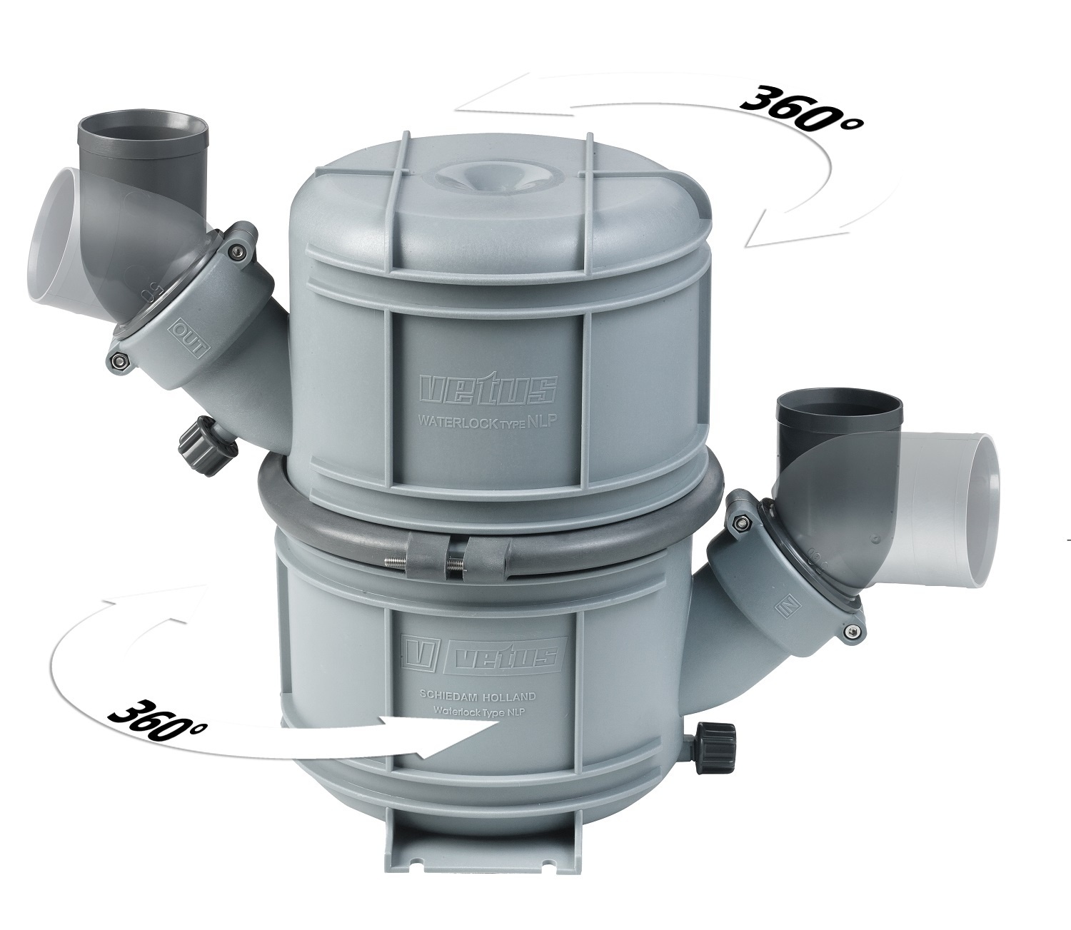 VETUS Waterlock/ geluiddemper type NLP