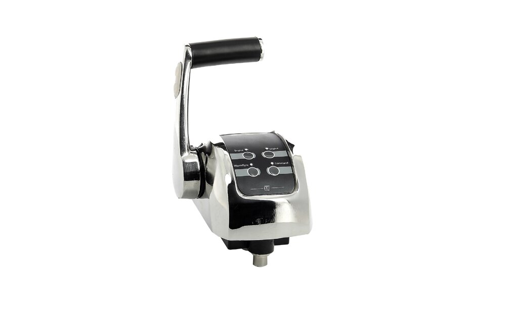VETUS Bedieningshendel RVS voor met TRIM, 12/24 V