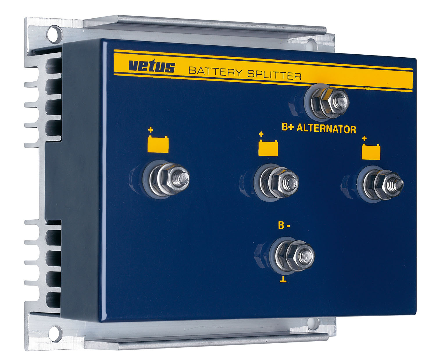 VETUS Accuscheider 125 A, 12/24 V voor 2 accubanken