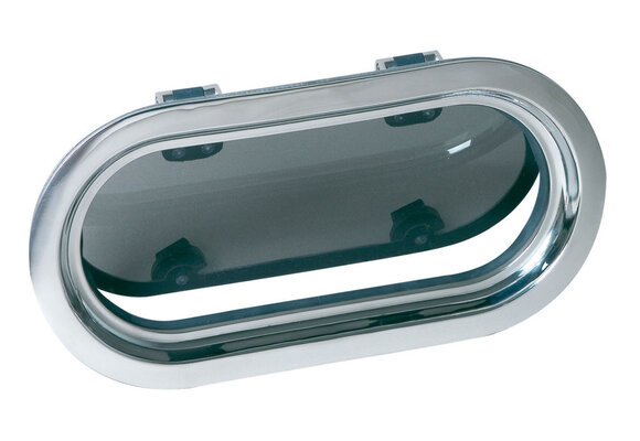 VETUS Patrijspoort PMS23A1 346 x 199 mm RVS
