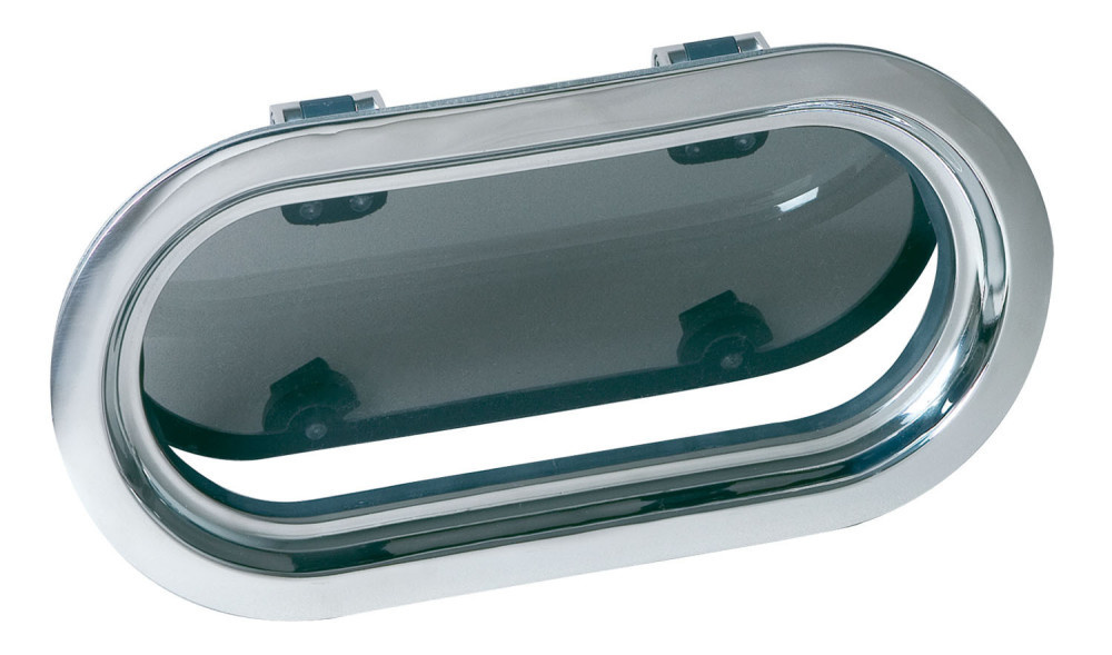 VETUS Patrijspoort PMS23A1 346 x 199 mm RVS