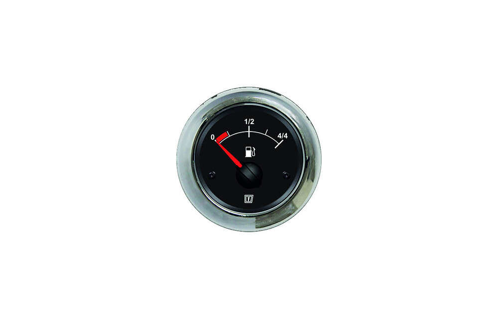 VETUS Brandstofmeter - Brandstof niveau 12/24 V