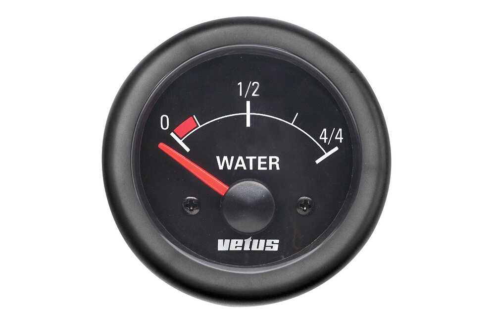 VETUS Waterniveaumeter, gatmaat 52 mm