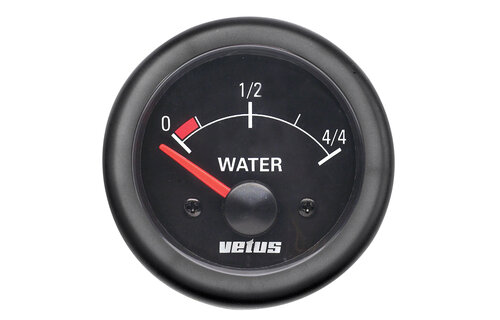VETUS Waterniveaumeter, gatmaat 52 mm