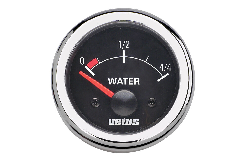 VETUS Waterniveaumeter, gatmaat 52 mm