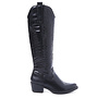 Cowboystiefel Schwarz hoch