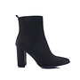 Stiefelette Schwarz Suedine